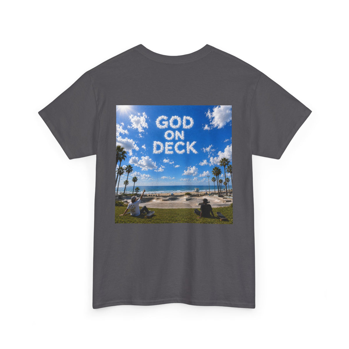 Cloud Watching - God On Deck T-shirt
