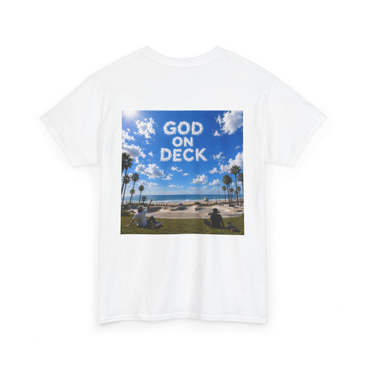 Cloud Watching - God On Deck T-shirt
