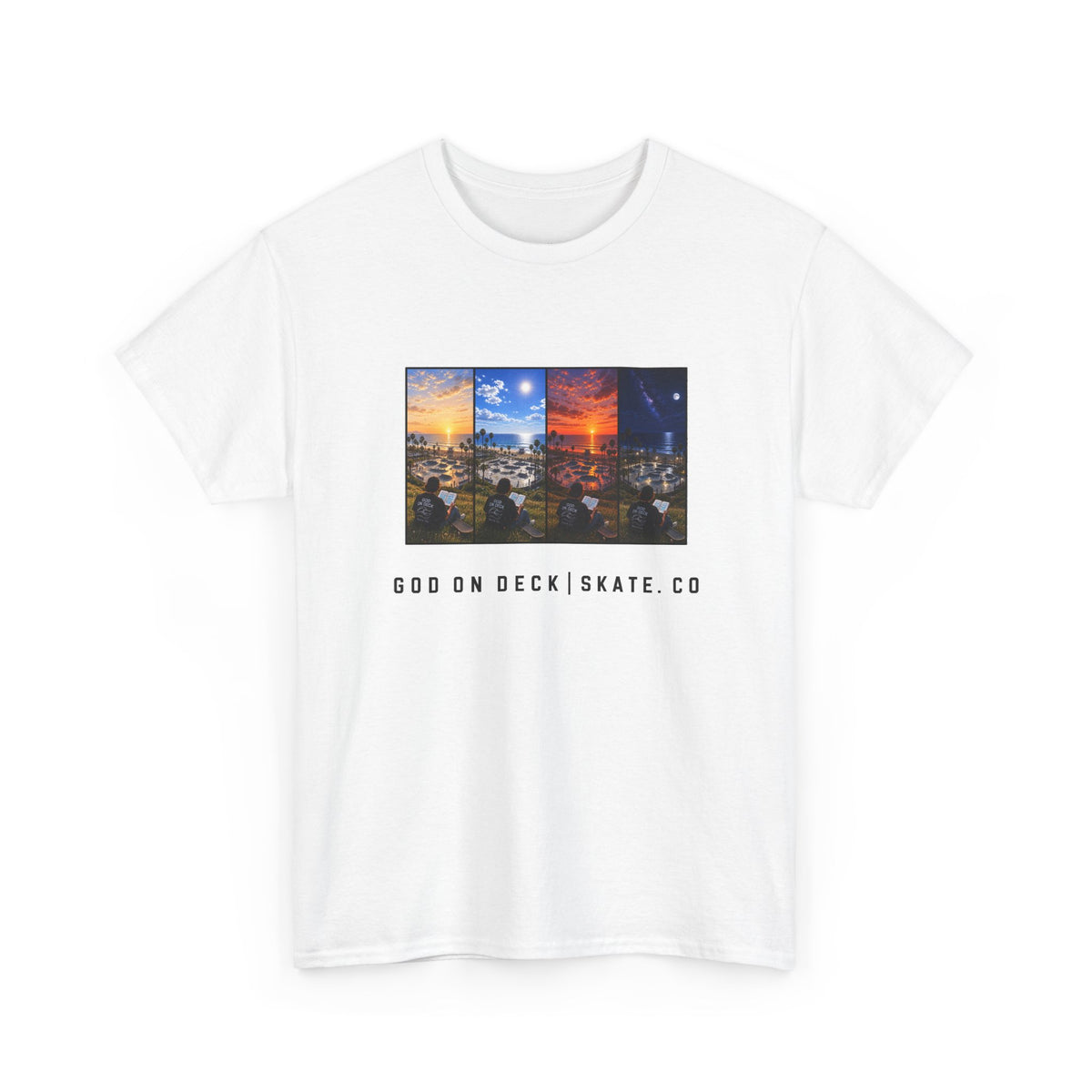 24 Hours God On Deck Skate. Co T-shirt