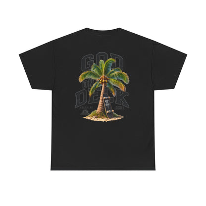 God On Deck Palm Tree T-shirt
