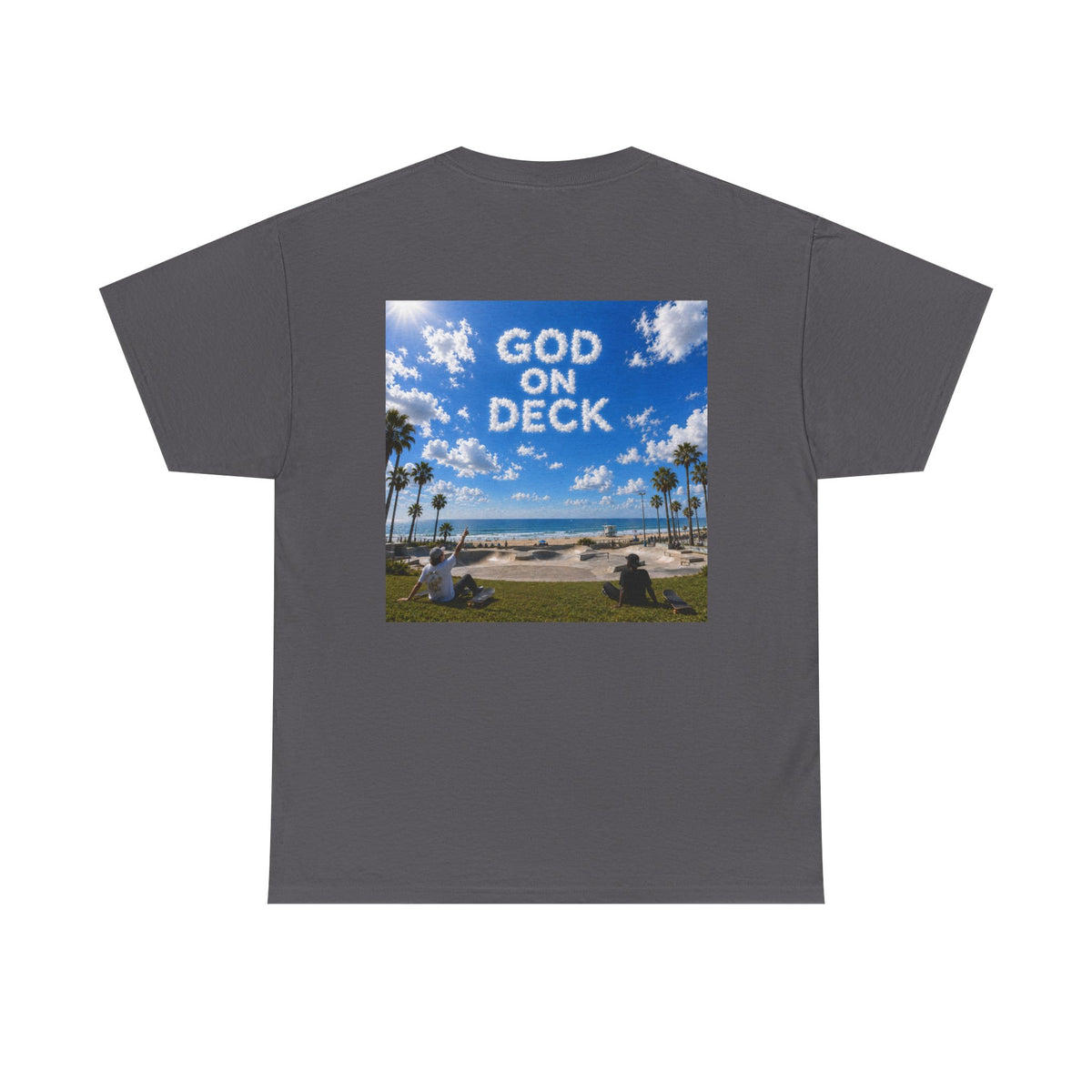 Cloud Watching - God On Deck T-shirt