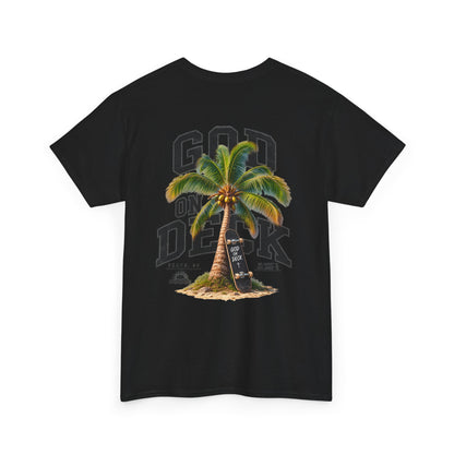 God On Deck Palm Tree T-shirt