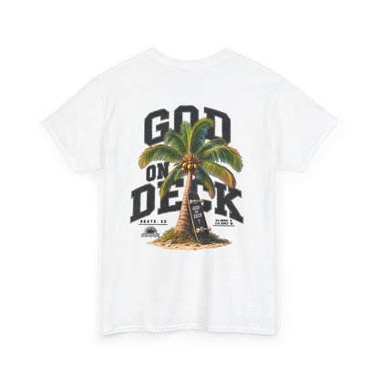 God On Deck Palm Tree T-shirt