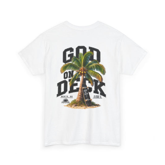 God On Deck Palm Tree T-shirt