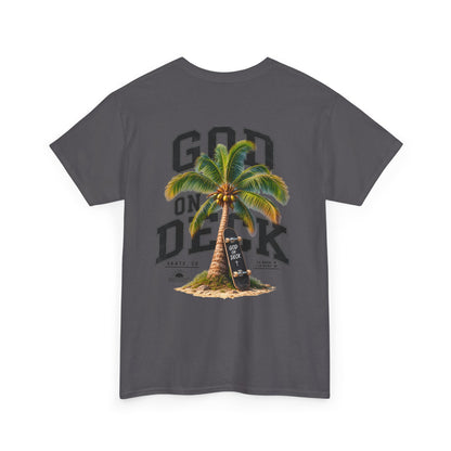 God On Deck Palm Tree T-shirt